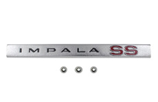 1965 TRUNK MOULDING EMBLEM, "IMPALA SS"